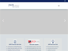 Tablet Screenshot of jwr.co.za